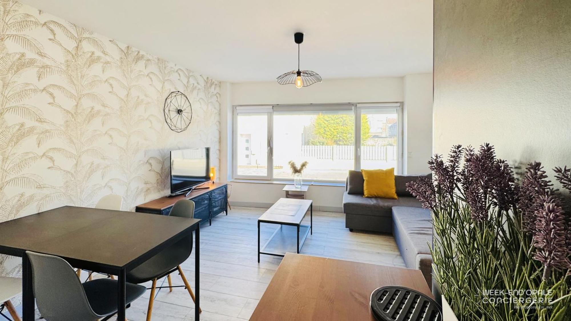 Appartement Sunrise Au Pied De La Plage Merlimont Plage Exteriör bild
